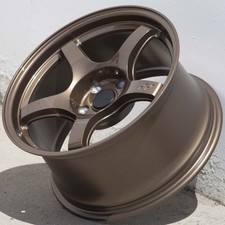 1 Circuit Csf5 17x9 5x114.3 20 Gloss Bronze 57cr Spun Forged Wheel Jdm Concave
