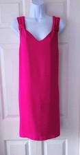 Adrienne Vittadini Pink Shift Dress - L