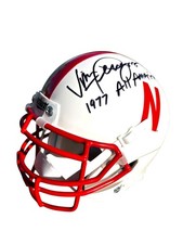 Vince Ferragamo #15 Nebraska Cornhuskers football Signed Husker Mini