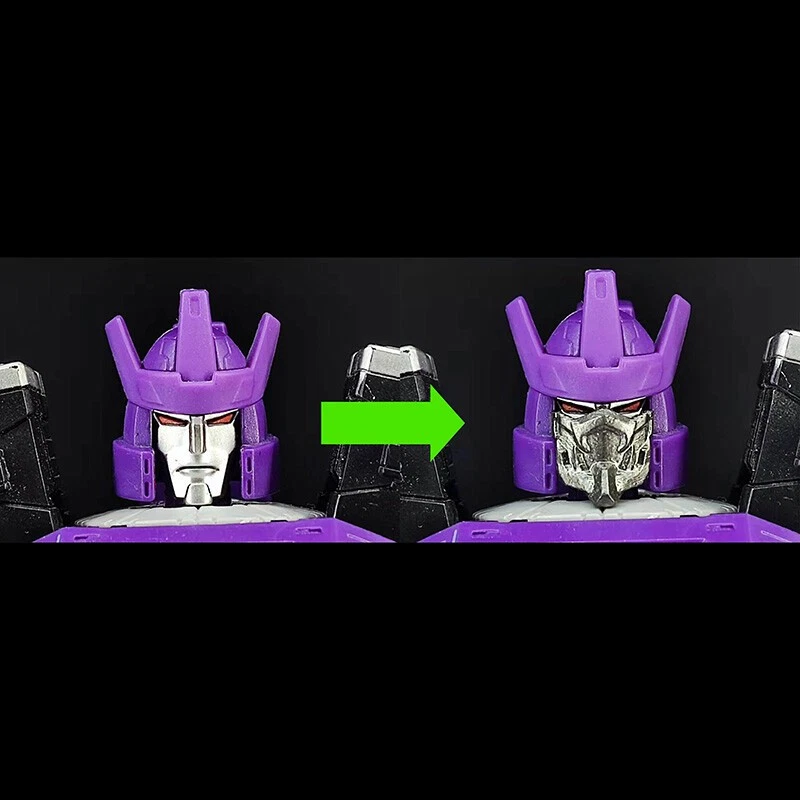 BDT Design For Kingdom Galvatron Samurai Mask Upgrade Kit Accessories 3D Print - Image 2 of 4