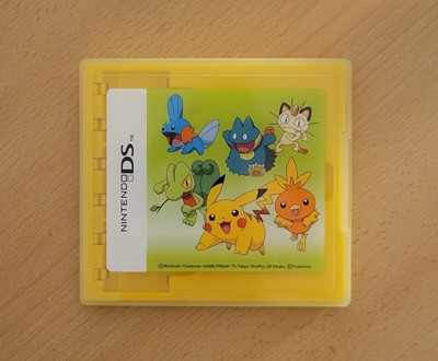 Nintendo DS Pokemon Themed Cartridge / Game Case Pikachu Treecko ...