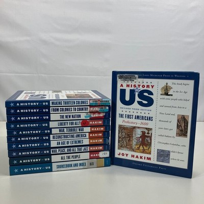 11 History of US Revised Third Edition Ex-Library Oxford Press Complete HC Set