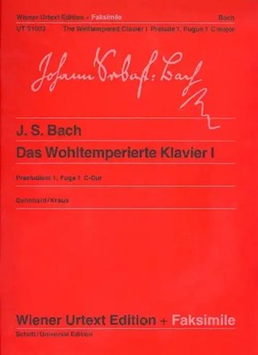 Johann Sebastian Bach | Prelude 1 & Fuga 1 (W.T.K.) | Deutsch (1983) | Buch