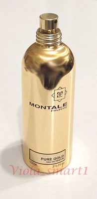 MONTALE Pure Gold Eau de Parfum 3.4oz / 100ml Full Size Spray Tester