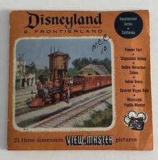 View-Master Disneyland FRONTIERLAND - 852-A.B.C - Sawyers 3 Reel Set 4