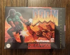 New ListingLimited Run DOOM For SNES (Enhanced Frame Rate, Rumble, More Levels) NEW/SEALED