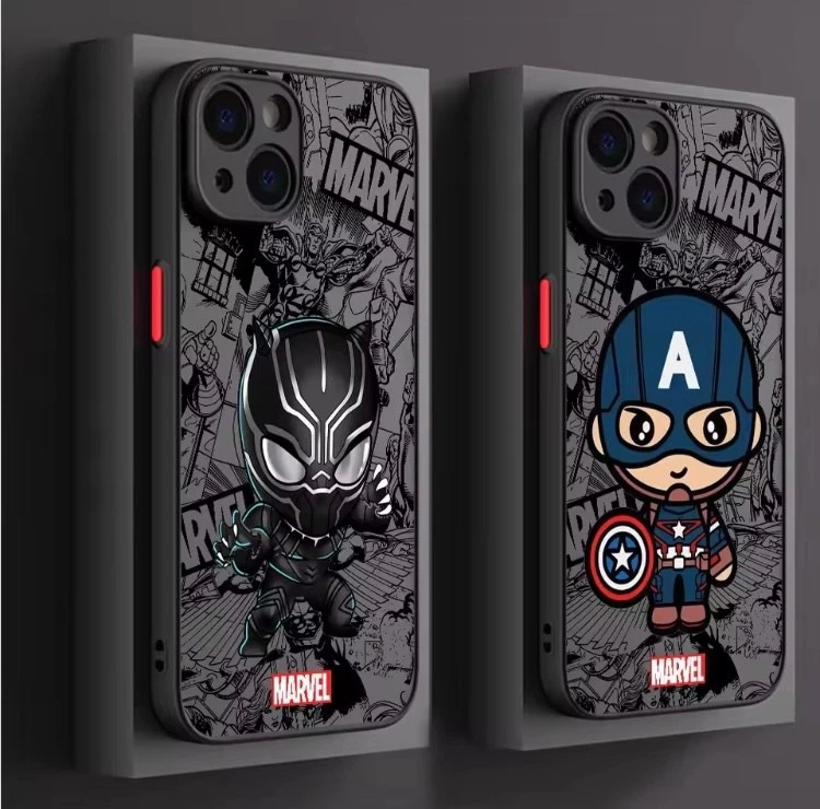 Cartoon Marvel Groot Spiderman Shockproof Armor Phone Case For iPhone 6/7/8/X/11 - Image 2 of 4