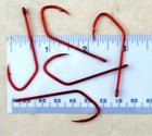50 Matzuo 145060 Red Sickle O'Shaughnessy Fish Fishing Hooks size 5/0 - 50 hooks
