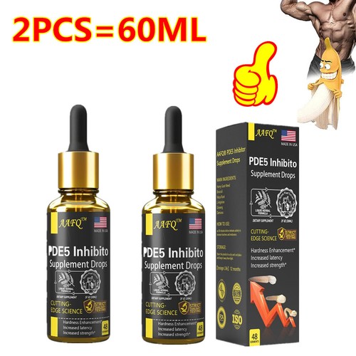 2pcs PDE5 Inhibitor Supplement Drops-50%OFF DE - Afbeelding 1 van 10