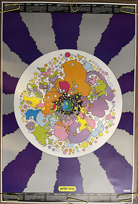1960s Vintage / Peter Max / TRAY or WALL DECO / トレイor 壁