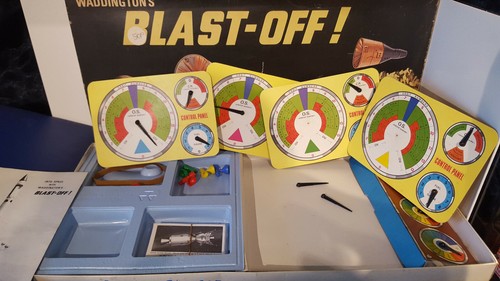 (Lot 308) Blast off Waddington’s sci-fi board game - 1969 vintage - complete - Picture 5 of 5