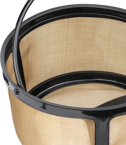 Filtro de Cafe Riutilizzabile de Malla Dorada Canasta de 8-12 Tazas Keurig K-Duo - Foto 8 di 12