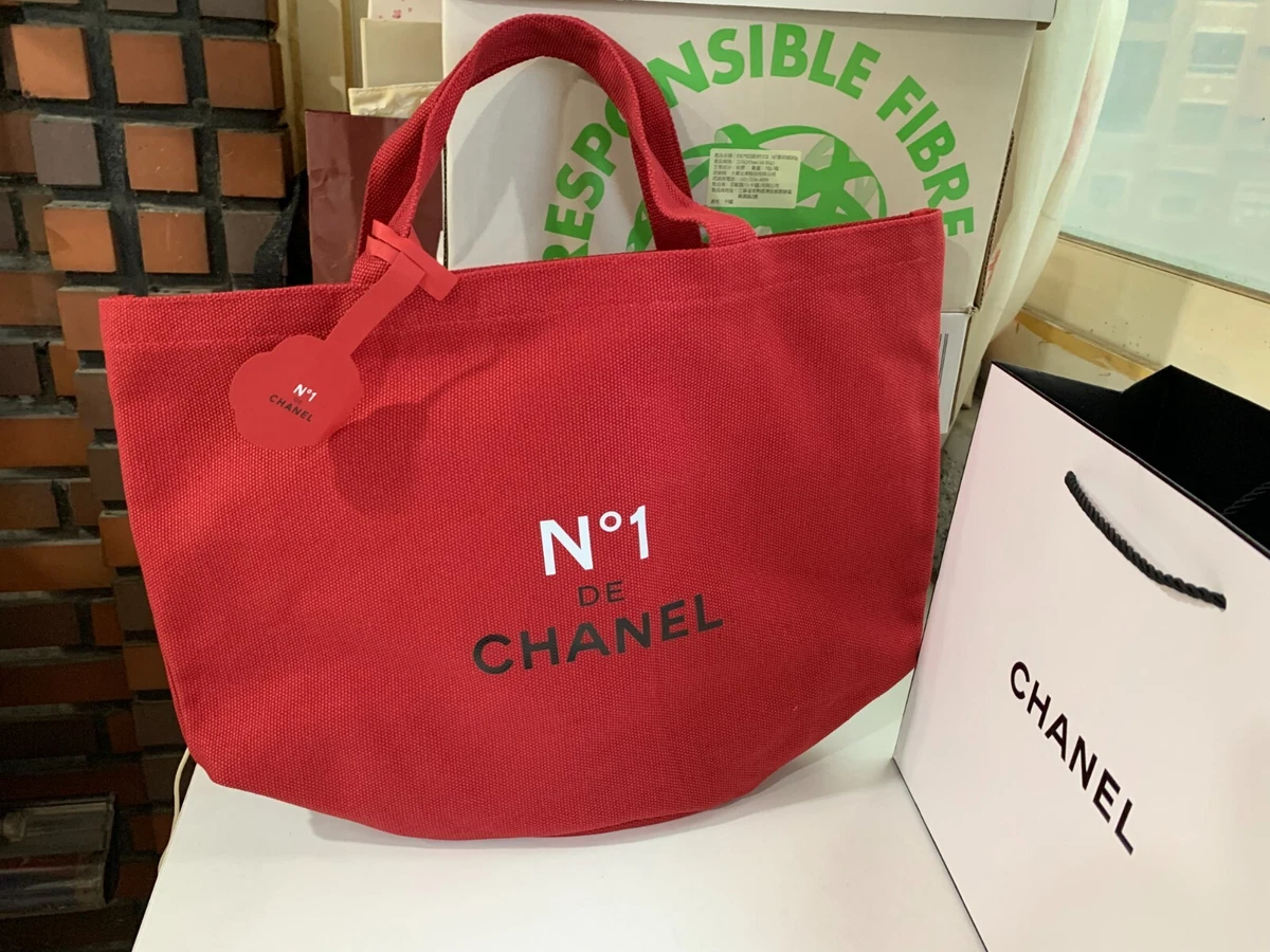 Chanel Red Tote