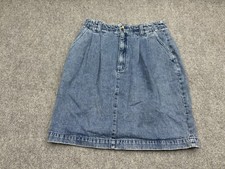 Eddie Bauer Jean Skirt Y2K Women s 12 Denim