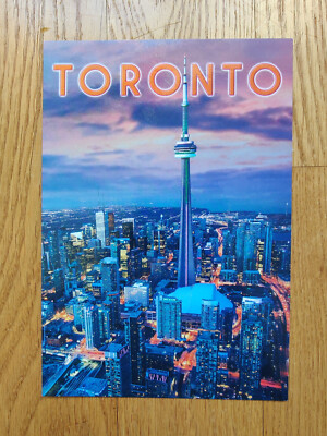 Postkarte Kanada Ontario Toronto Skyline CN Tower neu unbeschrieben