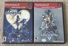 Sony Playstation 2 Game Lot - Kingdom Hearts 1 + 2  PS2