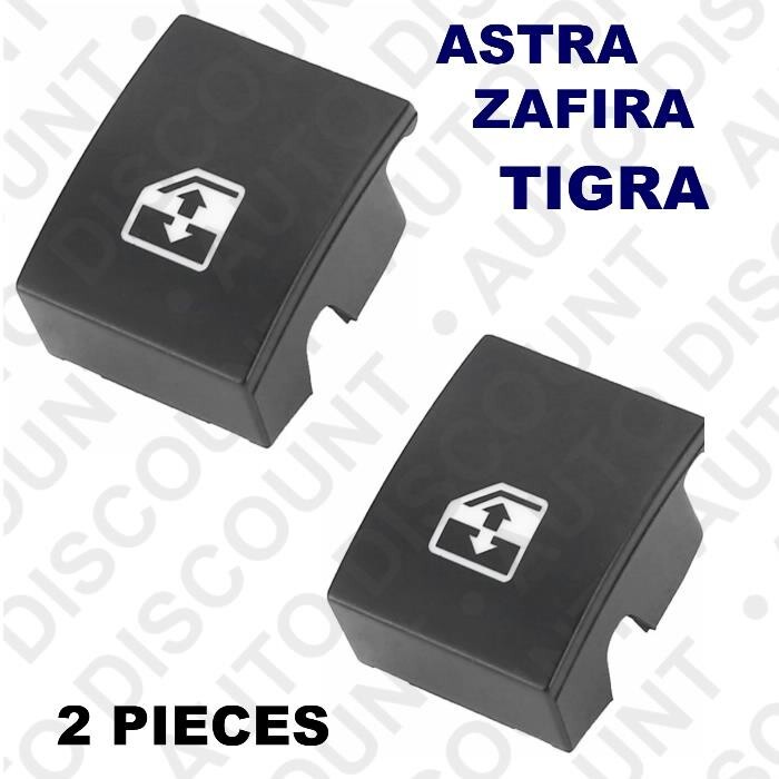 Interrupteur Lève-Vitre Électrique Pour Opel Astra H, Zafira B - No. OE 13228879, 13228877, 13228709