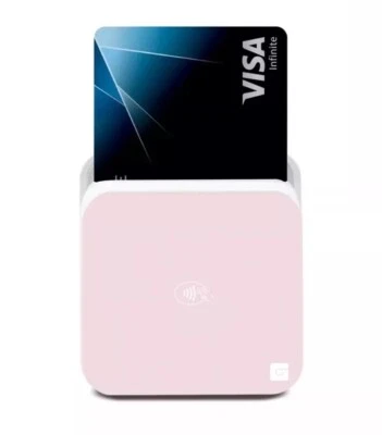 Credit Card Reader Gloss Genius Chief Money Machine Pink Color /Brand New In Box