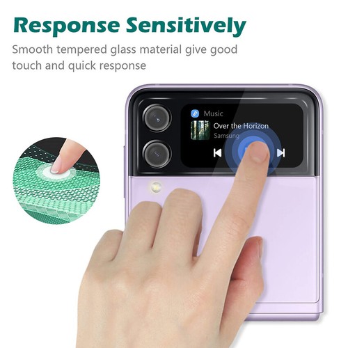 Anti-Fingerprint Suitable For Samsung Z Flip 3 Smooth Touch - Picture 9 of 13