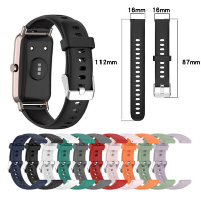 Ersatz Armbanduhren Armband für Huawei Watch Fit Mini /Band B6 B3 Silikon Band
