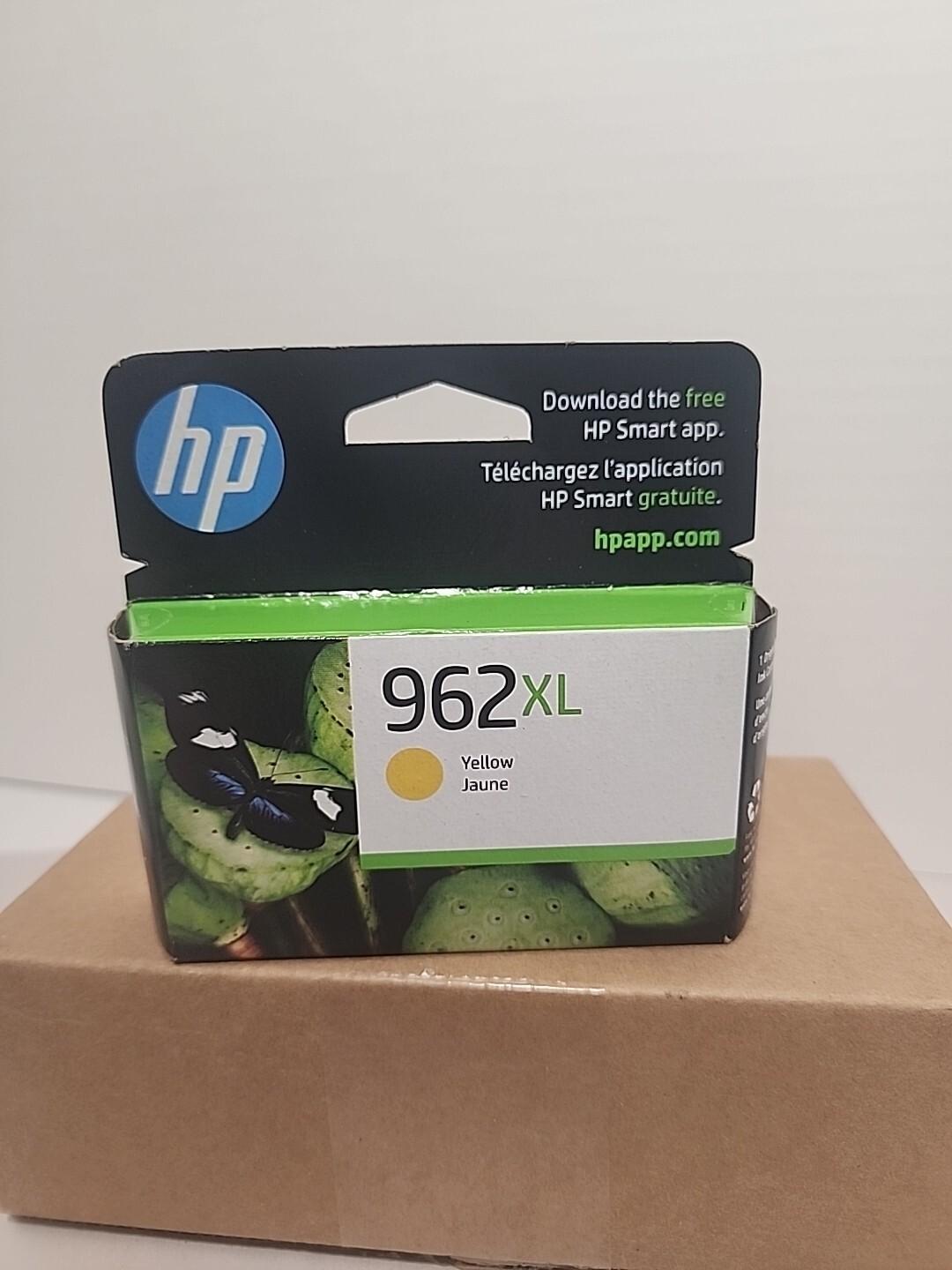 HP 962XL High Yield Yellow Original Ink Cartridge OEM Expiration Jan