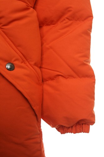 Polo Ralph Lauren Mens White Duck Down Insulated Jacket (Small, College Orange) - Picture 4 of 5