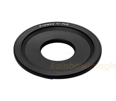 Fotasy 16mm C Mount Cine lens to Nikon Z Z30 Z50 Z6II Z7II fc z9 Camera adapter