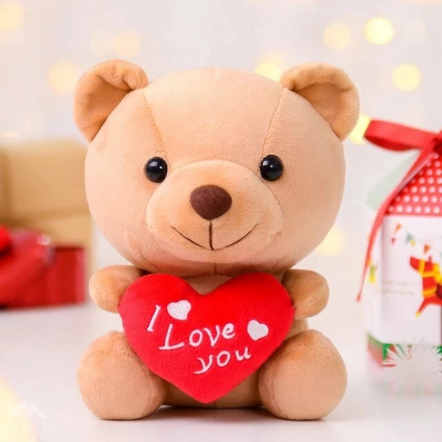 1 Pezzo Carte Di San Valentino E Orsacchiotto Di Peluche Per Regali, Premi,  Favori Di Festa Di San Valentino