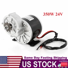 For Bicycle Bike Scooter MY1016Z3  Gear Reduction 350W 24V DC Electric Motor