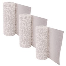 3 Rolls x 15cm x 2.7 Metres MODROC PLASTER PARIS SCULPT MODELLING CRAFT BANDAGE