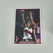 2003-04 Topps Rasheed Wallace #92 Portland Trailblazers