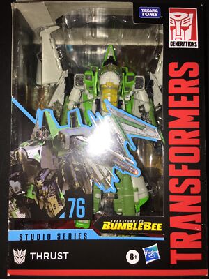      New Hasbro Transformers Studio Series 76 Voyager Class Thrust In Hand