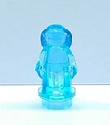 LEGO Star Wars Princess Leia Hologram Blue Minifigures From Set 75270 Very Small