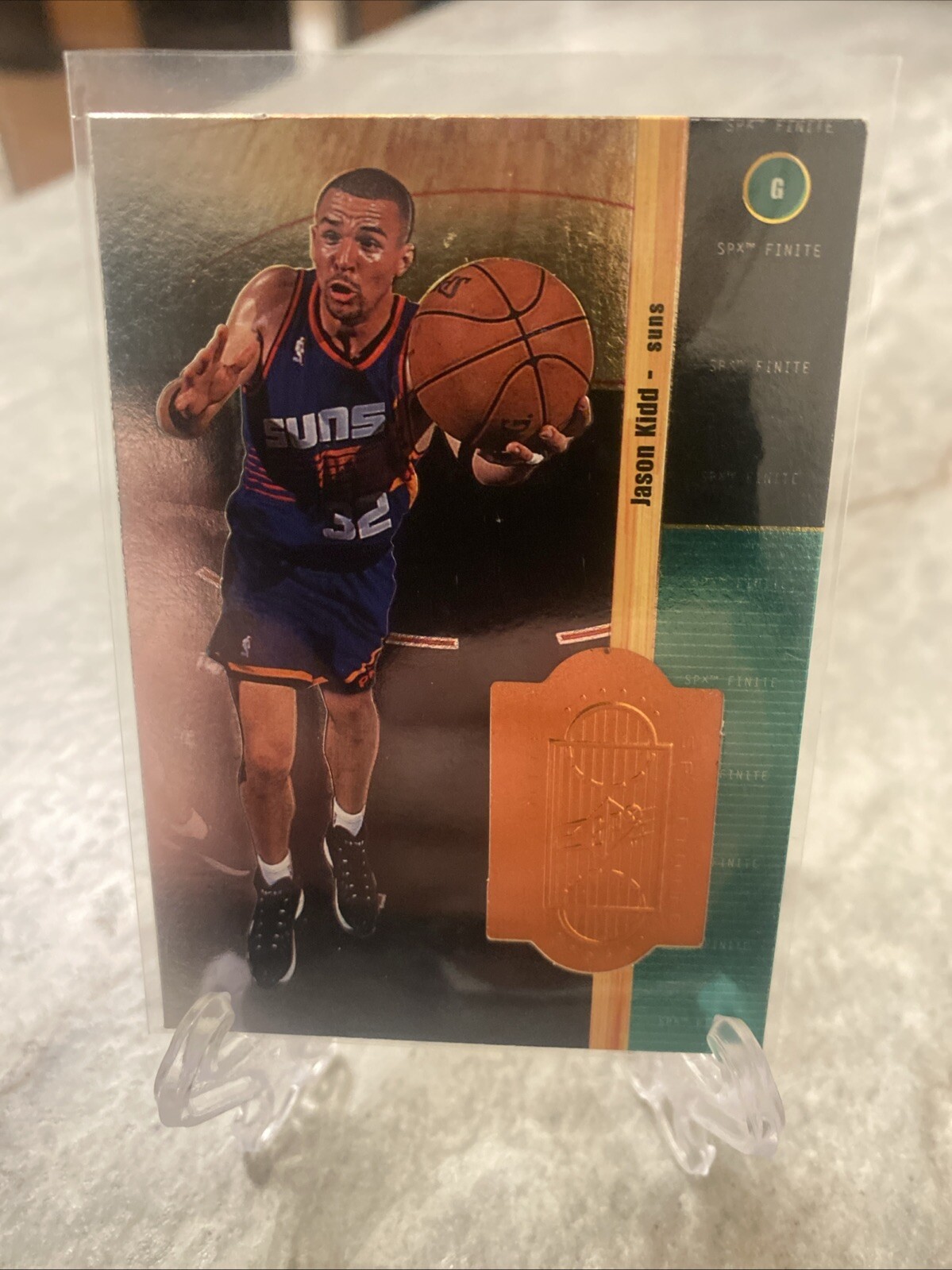 1998-99 SPX Finite #41 Jason Kidd /10000 Suns Free Shipping!
