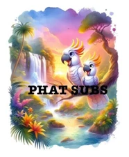 Sublimation Print Jungle Cockatoos Ready To Press Heat Transfer