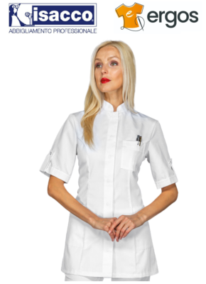 Isacco Infermiera Camice Divisa Sanitaria Casacca Medico Cotone