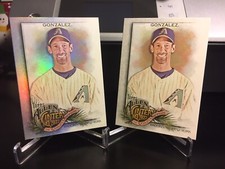 LUIS GONZALEZ 2022 Topps Allen & Ginter Lot DIAMONDBACKS Base + Silver Portrait