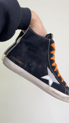Women's Golden Goose GGDB FRANCY High Top Suede Leather Sneakers
