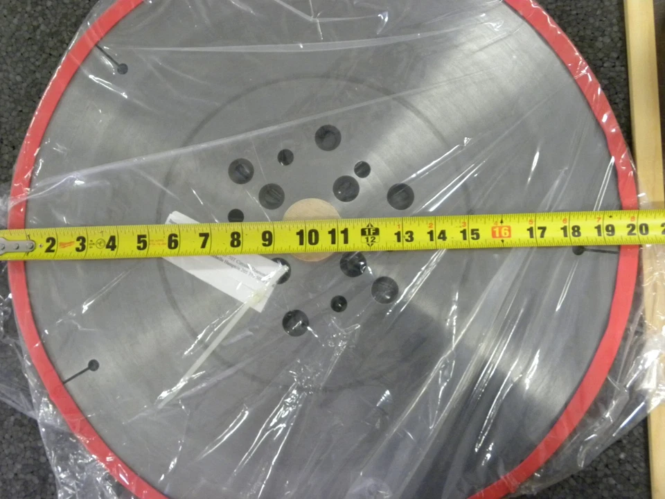 Hoja de diamante con punta de carburo de sierra RKO 500 mm x 50 dientes x 50 mm diámetro acero SPCD Foto 3 de 4