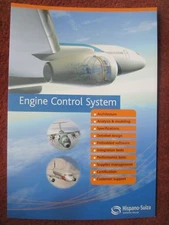 2005 HISPANO-SWIZA SAFRAN ENGINE CONTROL SYSTEM AIRBUS A400M SaM 146 LEAFLET