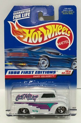 hot wheels milk truck