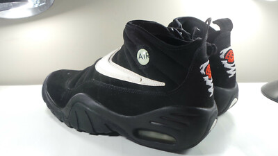 NIKE 2017 AIR SHAKE NDESTRUKT OG RETRO BLACK WHITE 8.5 FORCE
