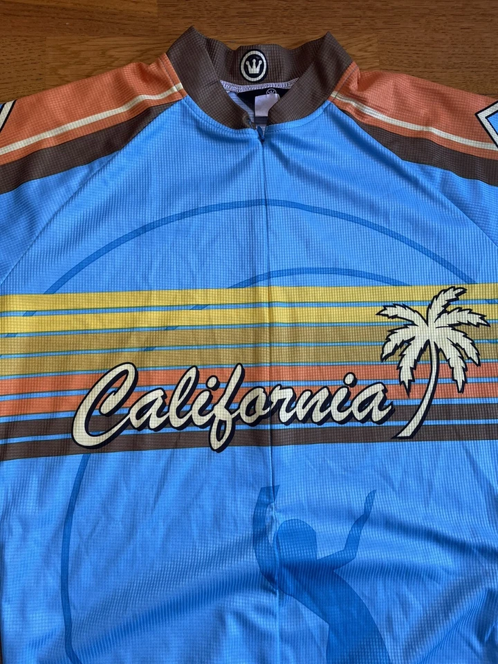 Camiseta de Ciclismo Canari Talla XL 50% Cremallera 3 Bolsillos Traseros Hecha en EE. UU. Foto 2 de 4