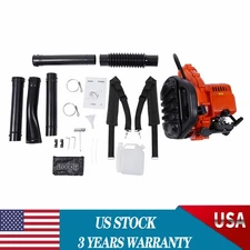 Backpack Leaf Blower Gas Powered Snow Blower 423CFM 42.7CC 156MPH 2-Stroke 1.7HP