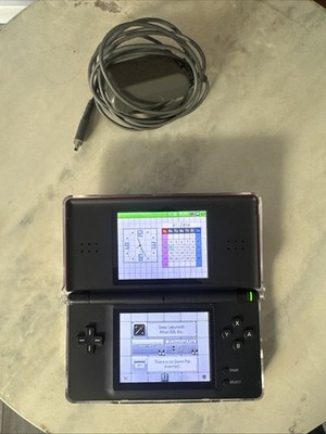 Nintendo DS Lite Crimson Handheld System - Red/Black