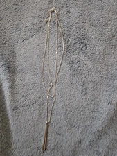 NWT 100% Authentic Jenny Bird Silver  Pendant Double Strand Necklace $120 MSRP