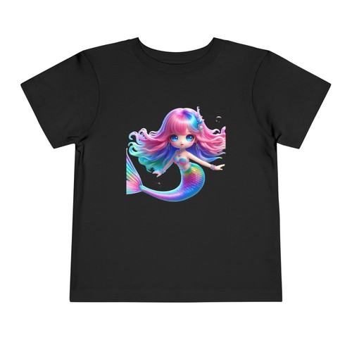 Colorful Mermaid Toddler Tee - Cute Kids Shirt - Picture 27 of 47