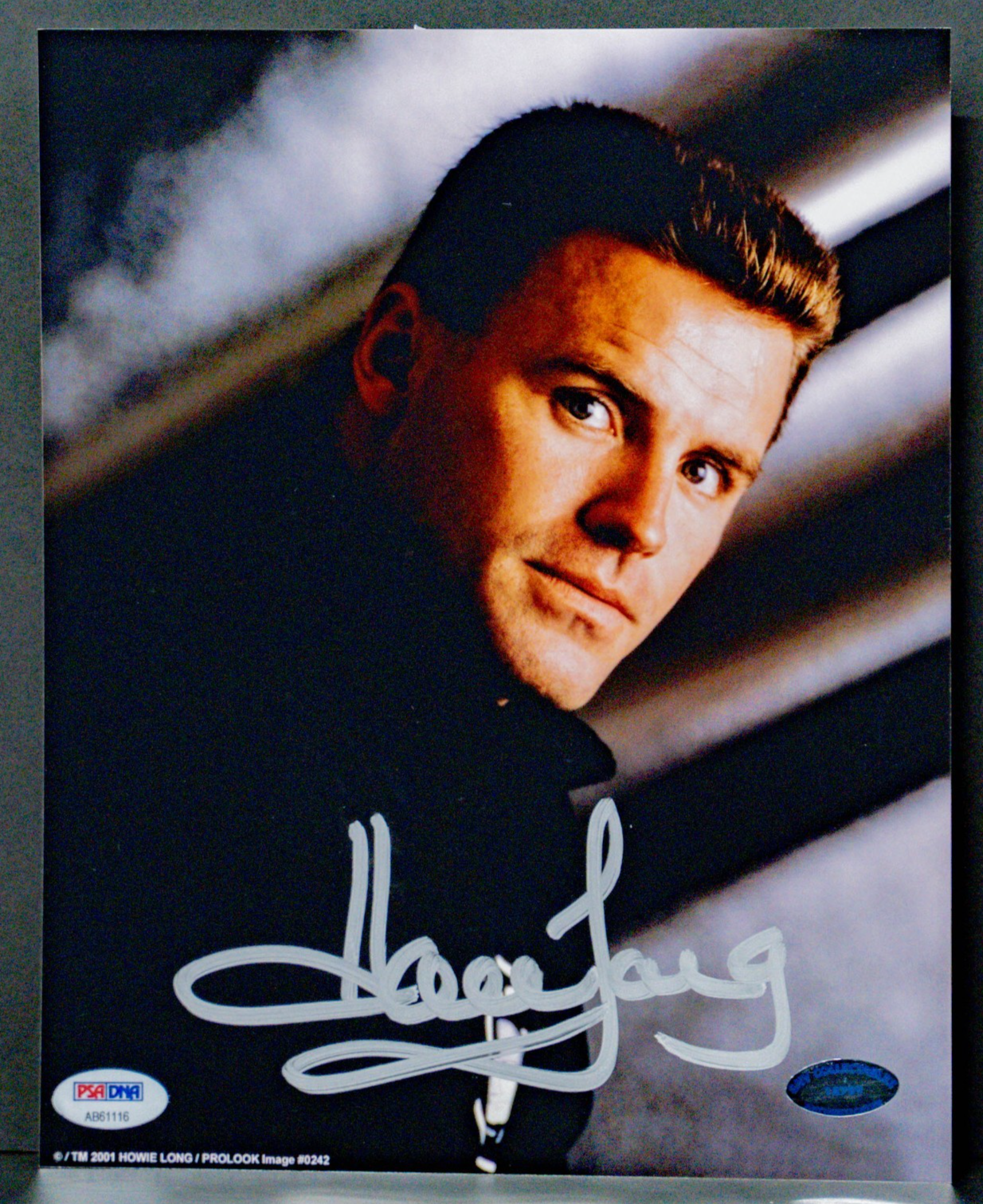 Howie Long Autographed Signed Oakland Raiders 8x10 Photo PSA AB61116 & ENV19799 