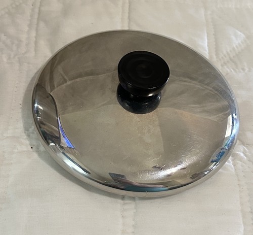 Revere Ware 1801 Stainless Steel 3 Ply bottom 3 Qt Pot Pan W/Lid Clinton Ill - Picture 4 of 6