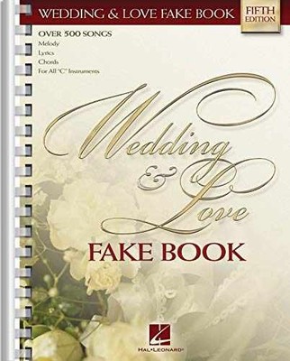 Wedding & Love Fake Book: C Edition - Plastic Comb - Acceptable